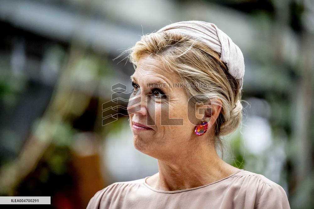 Queen Maxima at The Kick-Off of The Waste-Free Week - Netherlands