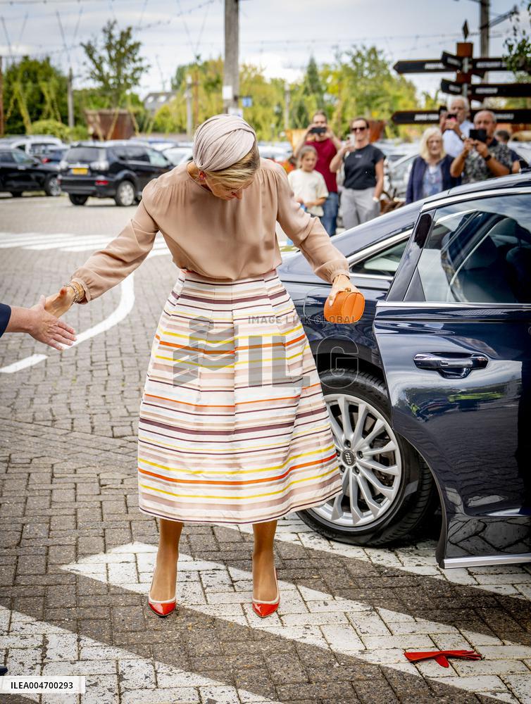 Queen Maxima at The Kick-Off of The Waste-Free Week - Netherlands
