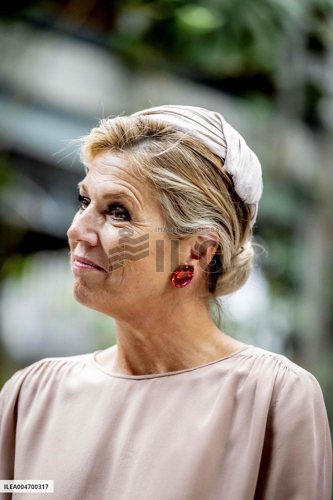 Queen Maxima at The Kick-Off of The Waste-Free Week - Netherlands