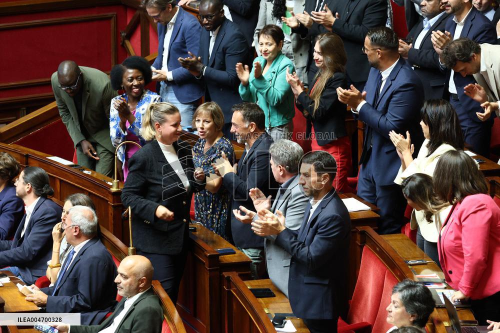 PM Bayrou general policy statement at the National Assembly - Paris
