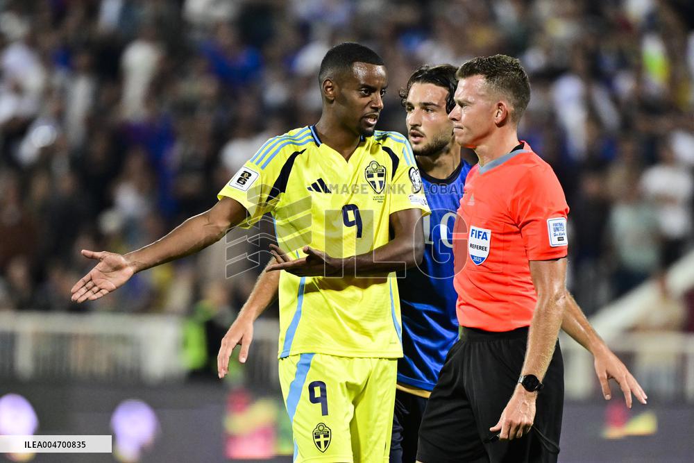 WORLD CUP QUALIFYING KOSOVO-SWEDEN