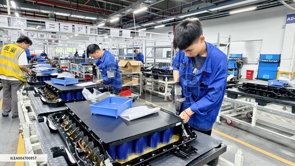 New Energy Vehicle Batteries Manufacturing in Liuzhou