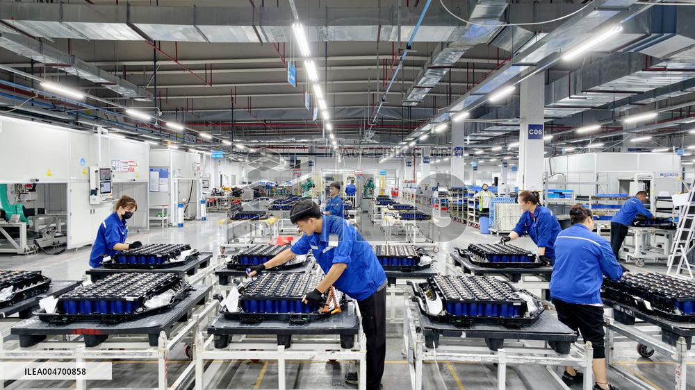 New Energy Vehicle Batteries Manufacturing in Liuzhou