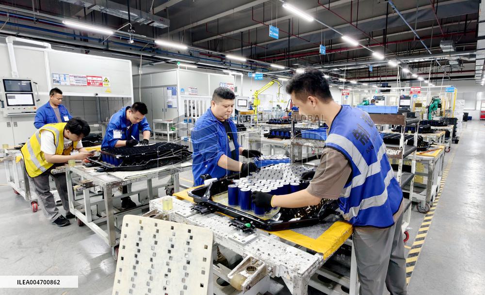 New Energy Vehicle Batteries Manufacturing in Liuzhou