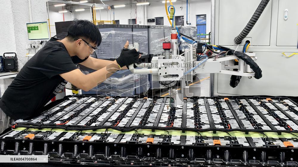 New Energy Vehicle Batteries Manufacturing in Liuzhou