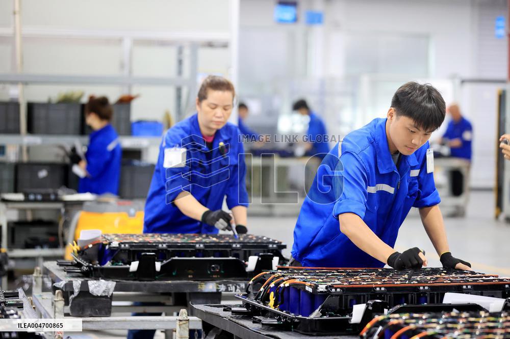 New Energy Vehicle Batteries Manufacturing in Liuzhou