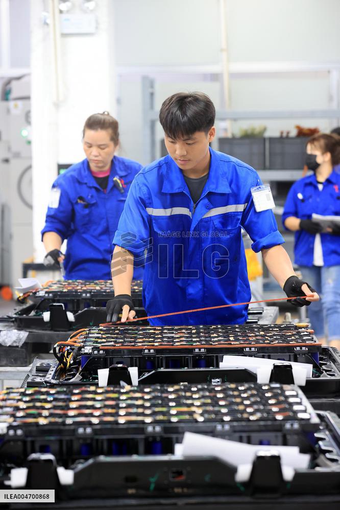 New Energy Vehicle Batteries Manufacturing in Liuzhou