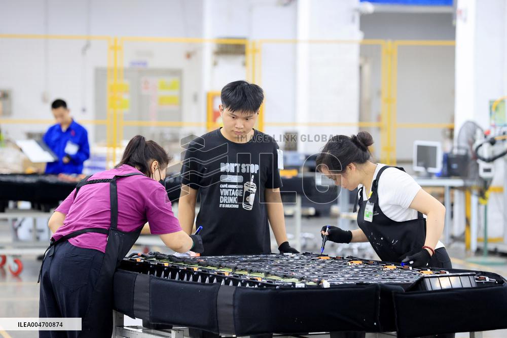 New Energy Vehicle Batteries Manufacturing in Liuzhou