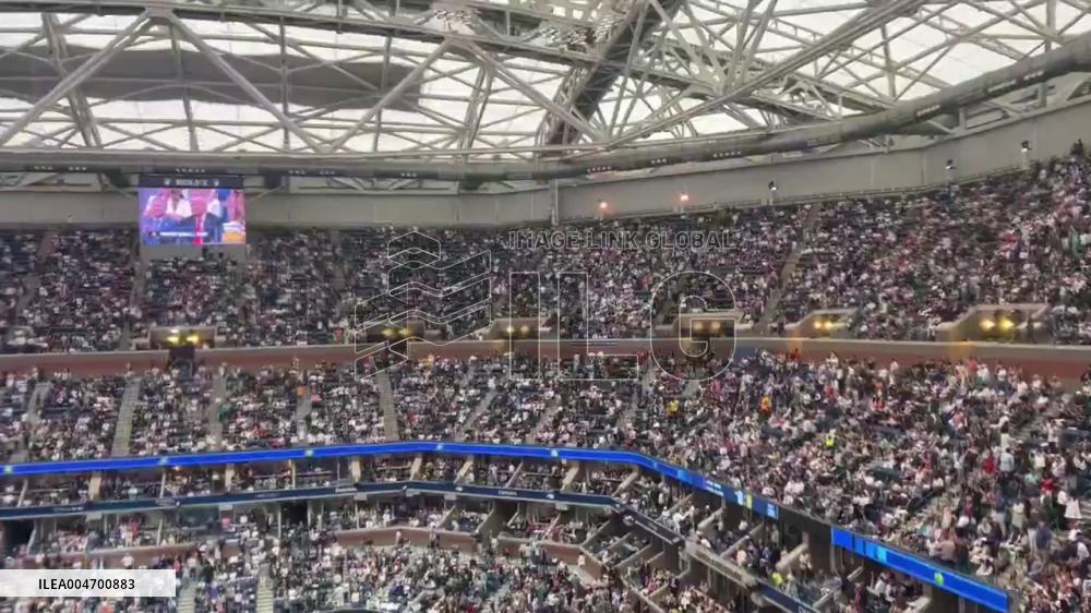 US: President Trump Receives Mixed Boos and Cheers at U.S. Open Men’s Final 2