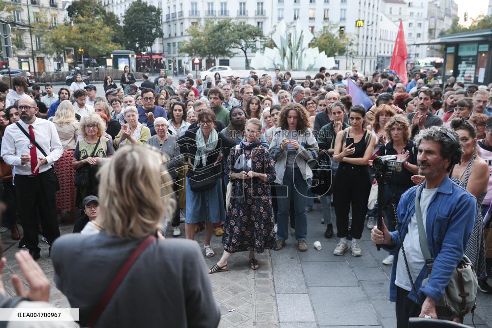 Paris Demonstration Preparations