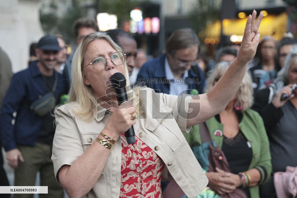 Paris Demonstration Preparations