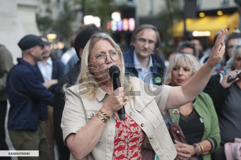 Paris Demonstration Preparations