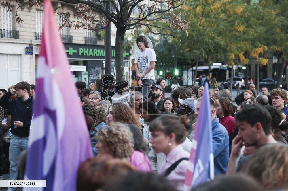Paris Demonstration Preparations