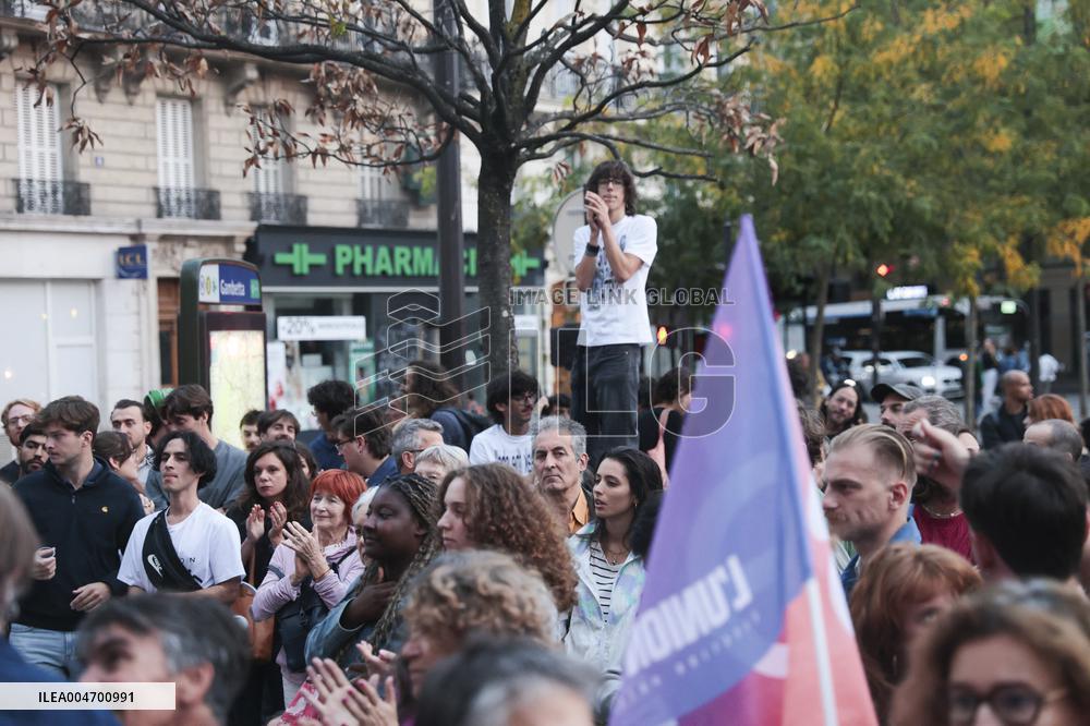 Paris Demonstration Preparations
