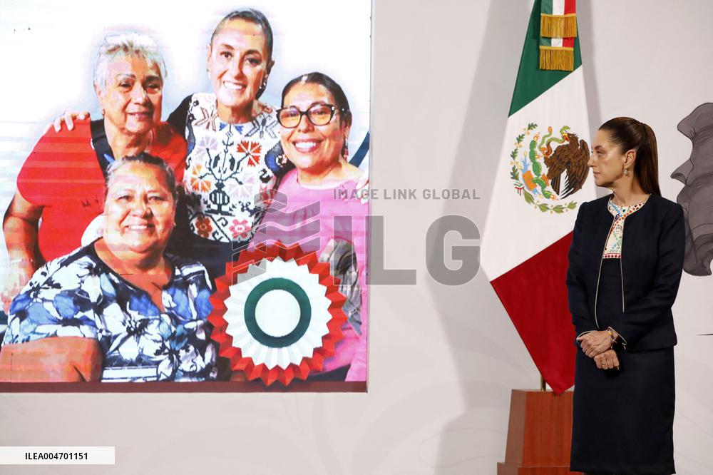 President Claudia Sheinbaum Holds Briefing - Mexico