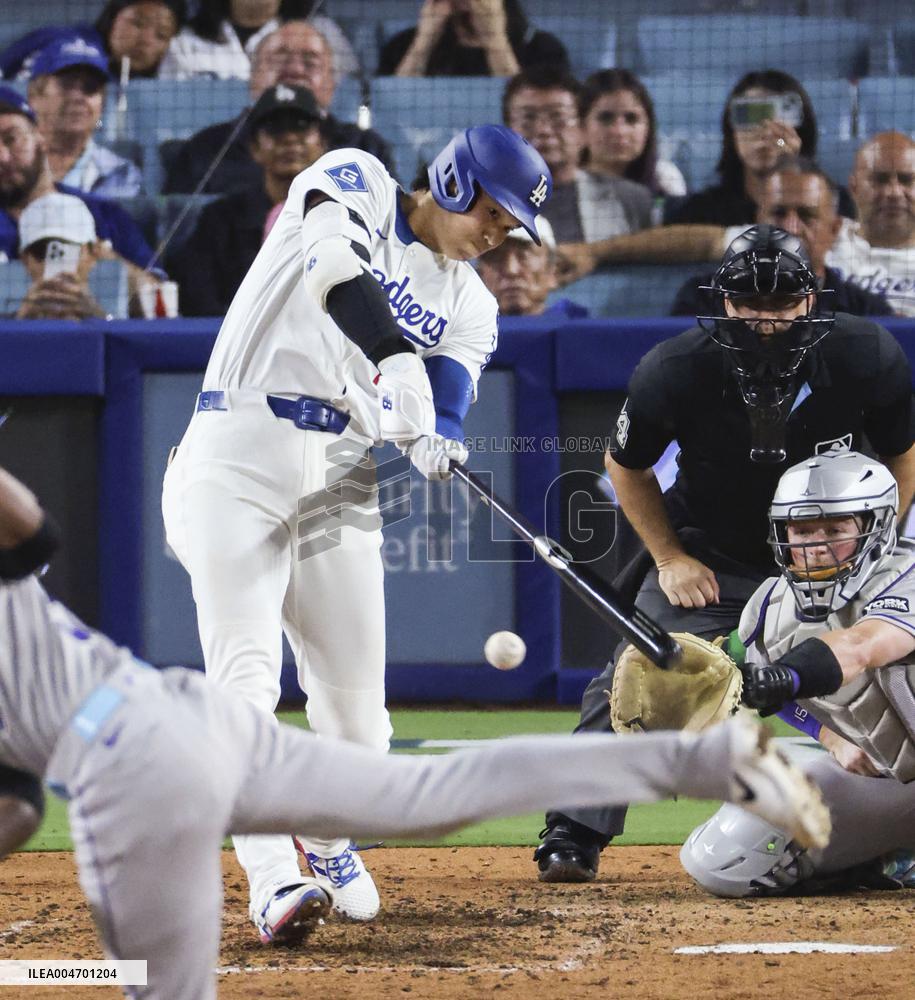 Baseball: Rockies vs. Dodgers