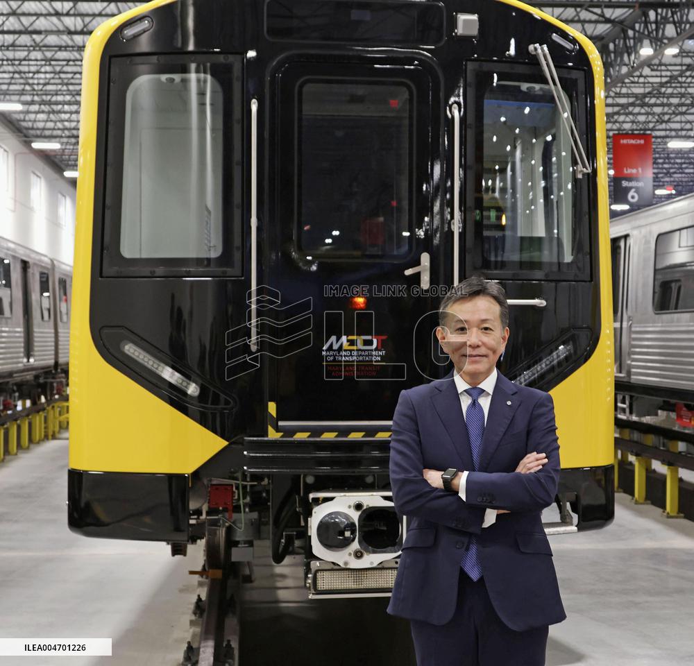 Hitachi opens railcar plant in Maryland