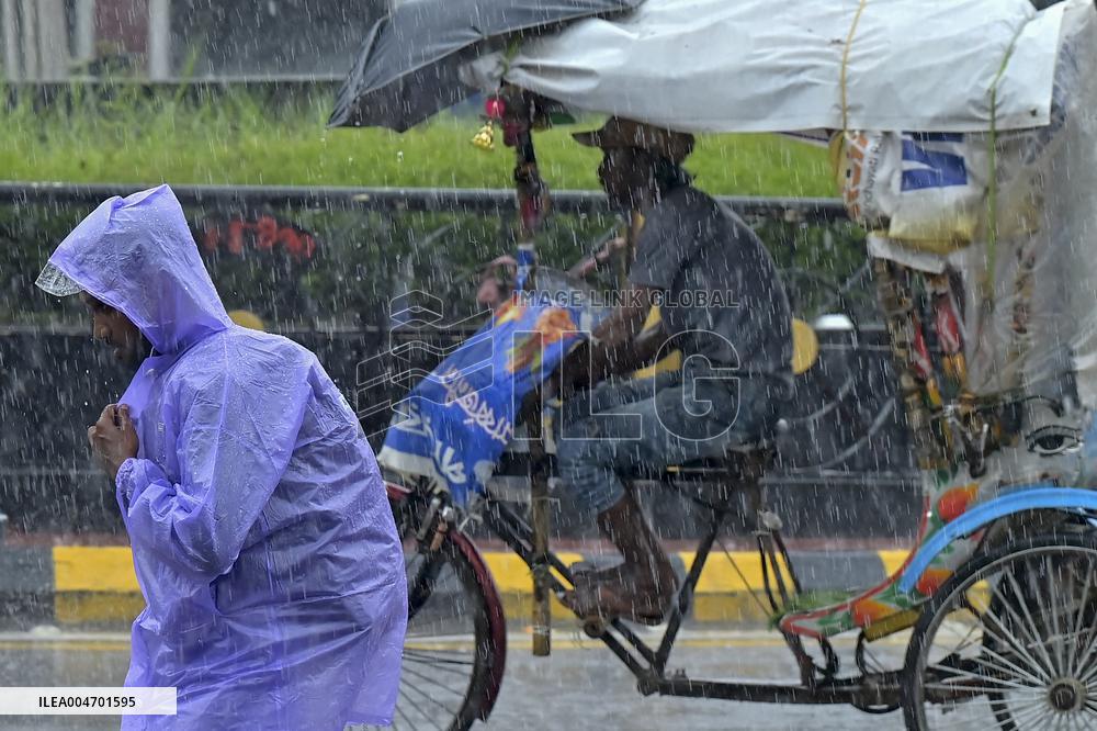 Monsoon Conditions Continue in India