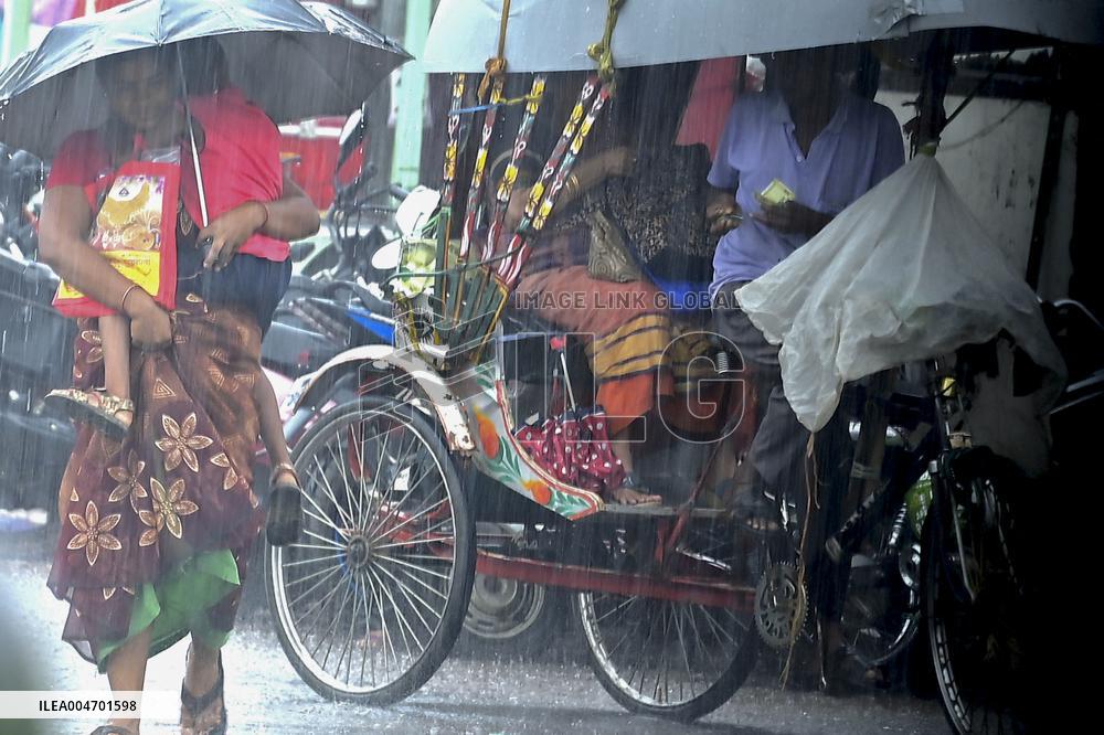 Monsoon Conditions Continue in India