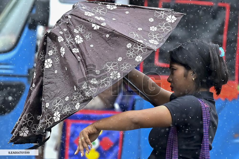 Monsoon Conditions Continue in India