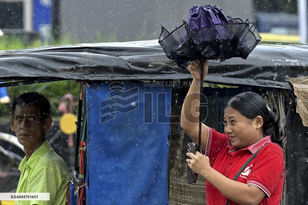 Monsoon Conditions Continue in India