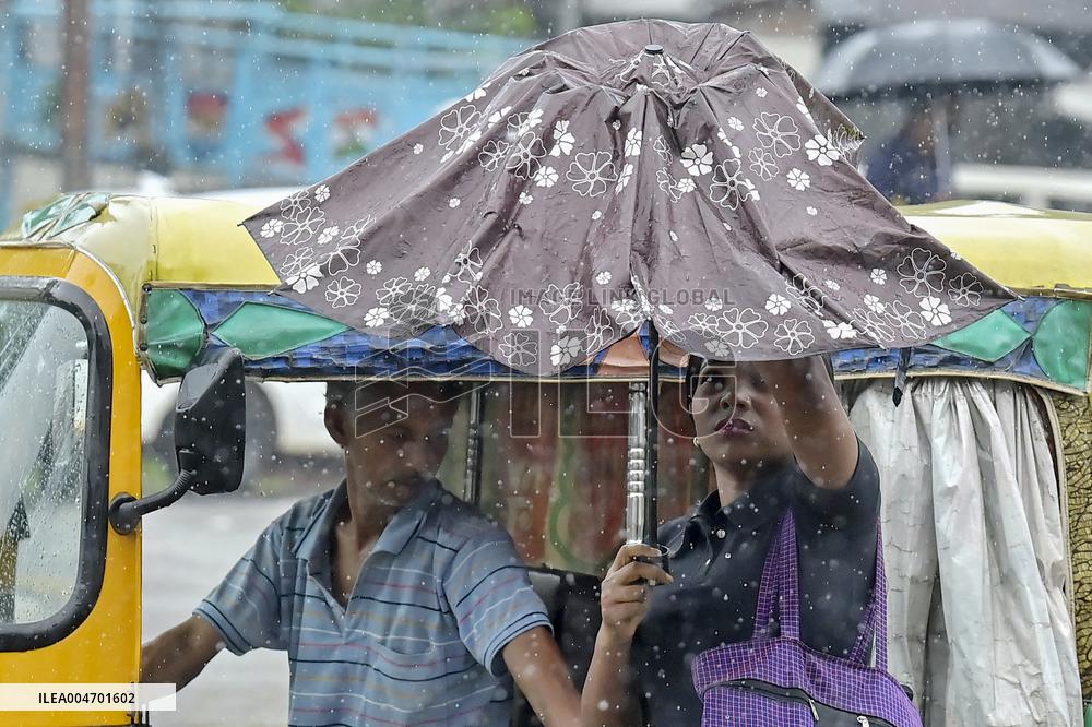 Monsoon Conditions Continue in India