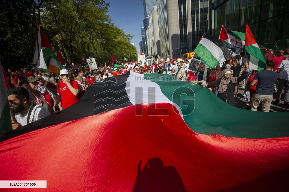 Pro Palestinian Protest - Brussels