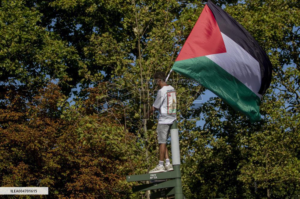 Pro Palestinian Protest - Brussels