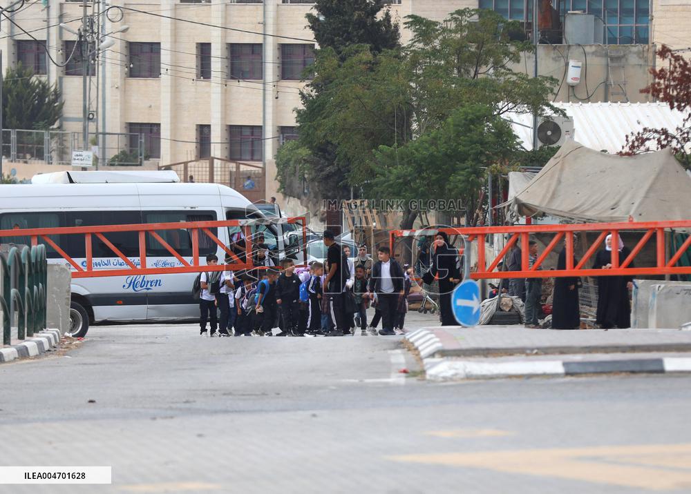 New School Year At The West Bank - Hebron