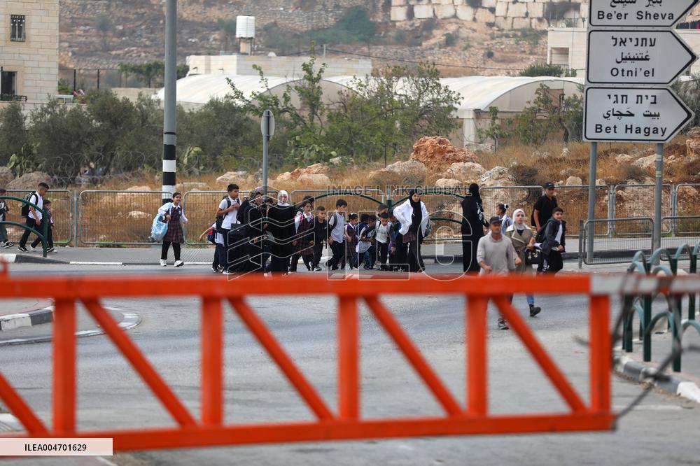 New School Year At The West Bank - Hebron