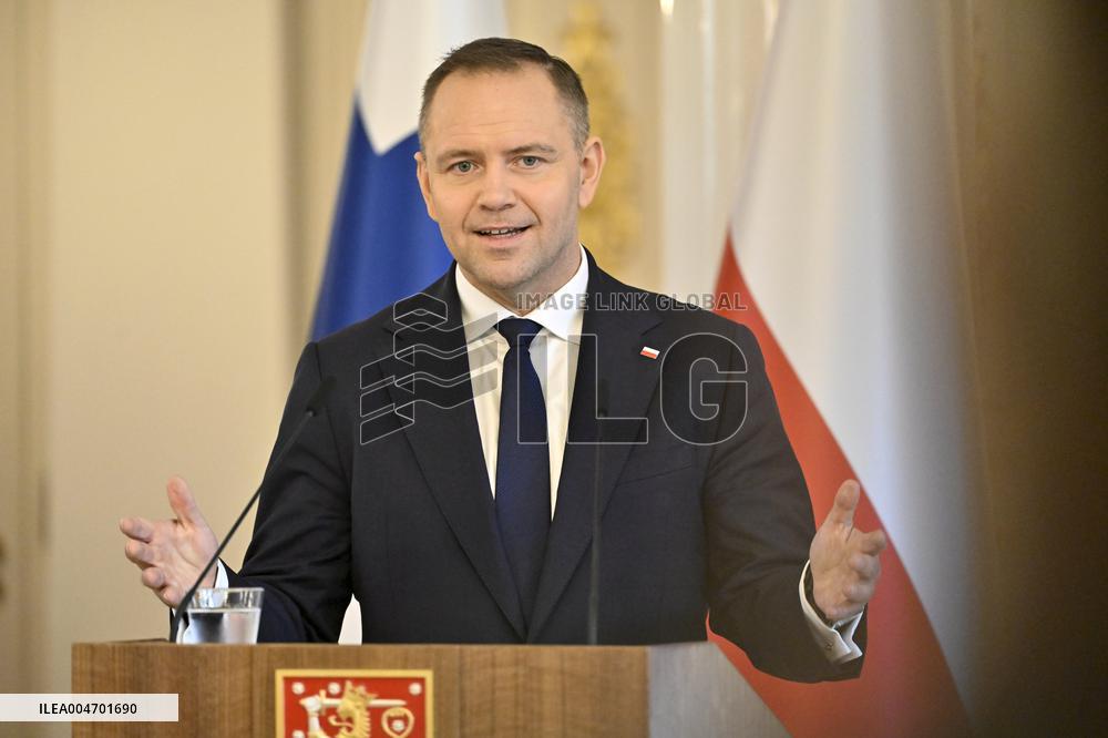 President of Poland Karol Nawrocki in Finland
