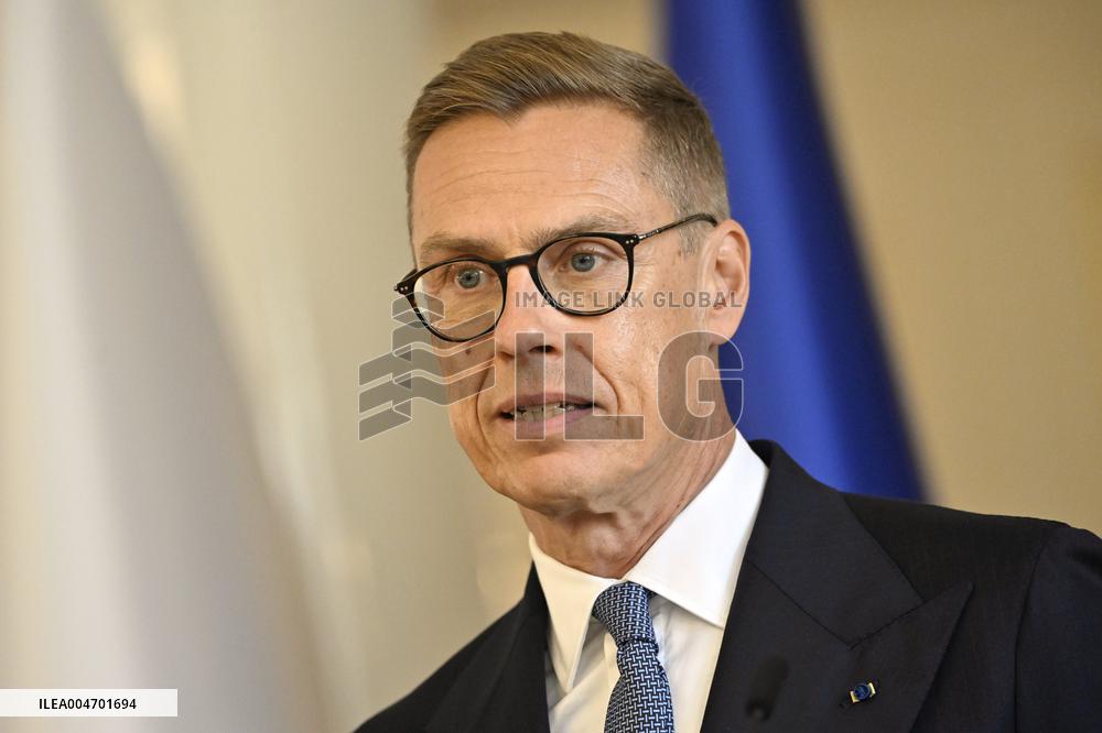 President of Poland Karol Nawrocki in Finland
