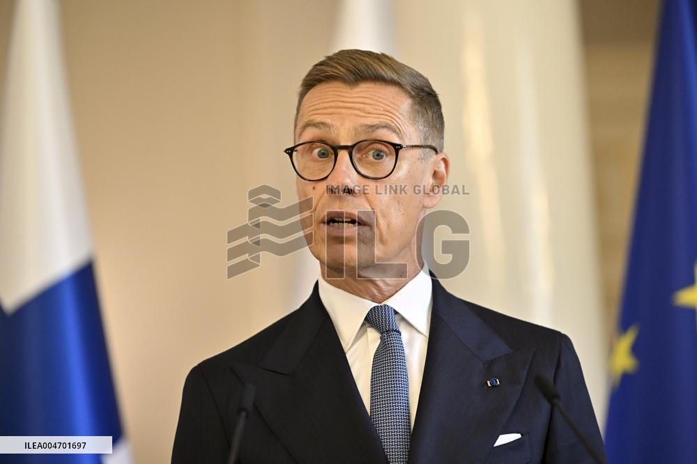 President of Poland Karol Nawrocki in Finland
