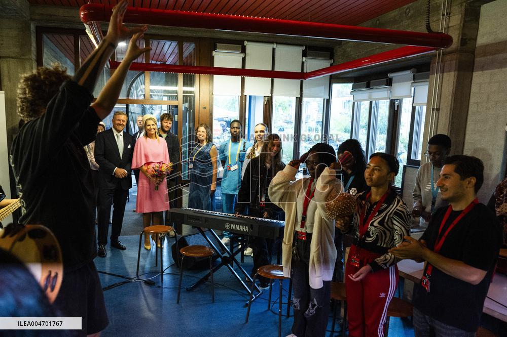 Royal Couple Visits Lelystad - Netherlands