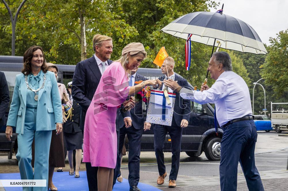 Royal Couple Visits Lelystad - Netherlands