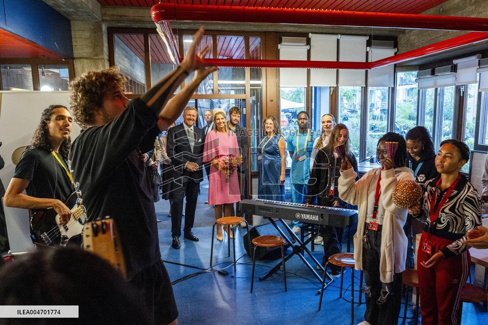 Royal Couple Visits Lelystad - Netherlands