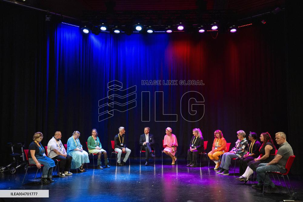 Royal Couple Visits Lelystad - Netherlands