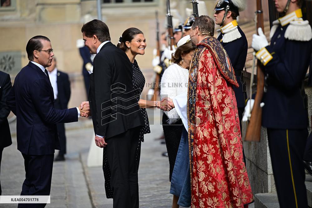 SWEDEN OPENING OF THE PARLIAMENT 2025