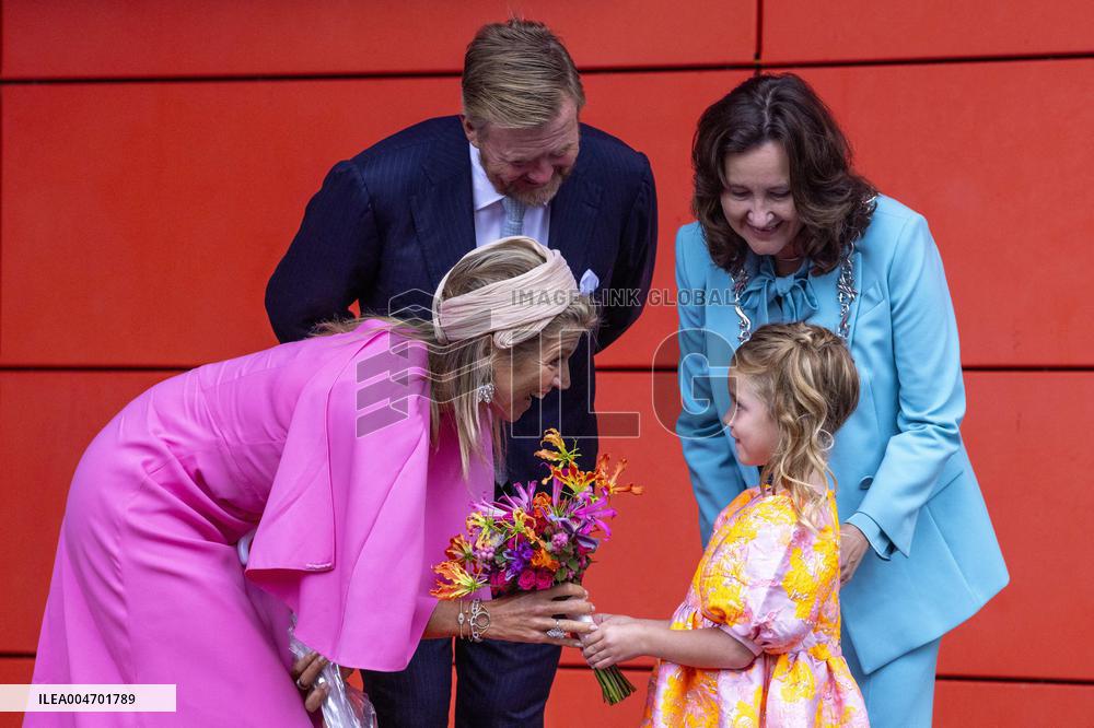 Royal Couple Visits Lelystad - Netherlands