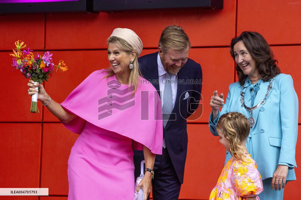Royal Couple Visits Lelystad - Netherlands
