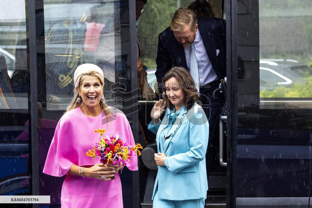 Royal Couple Visits Lelystad - Netherlands
