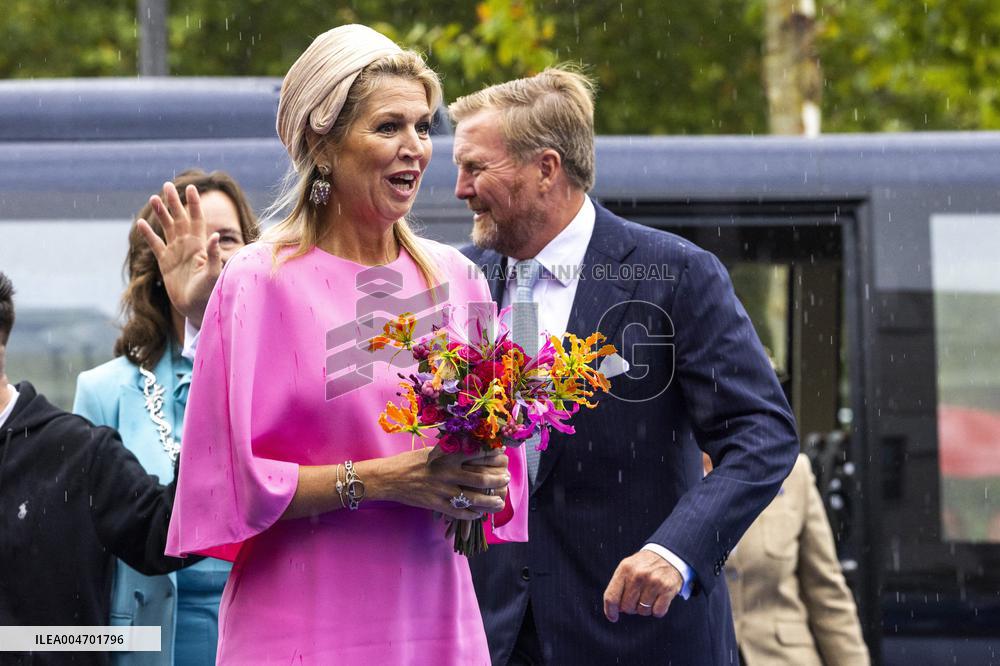 Royal Couple Visits Lelystad - Netherlands