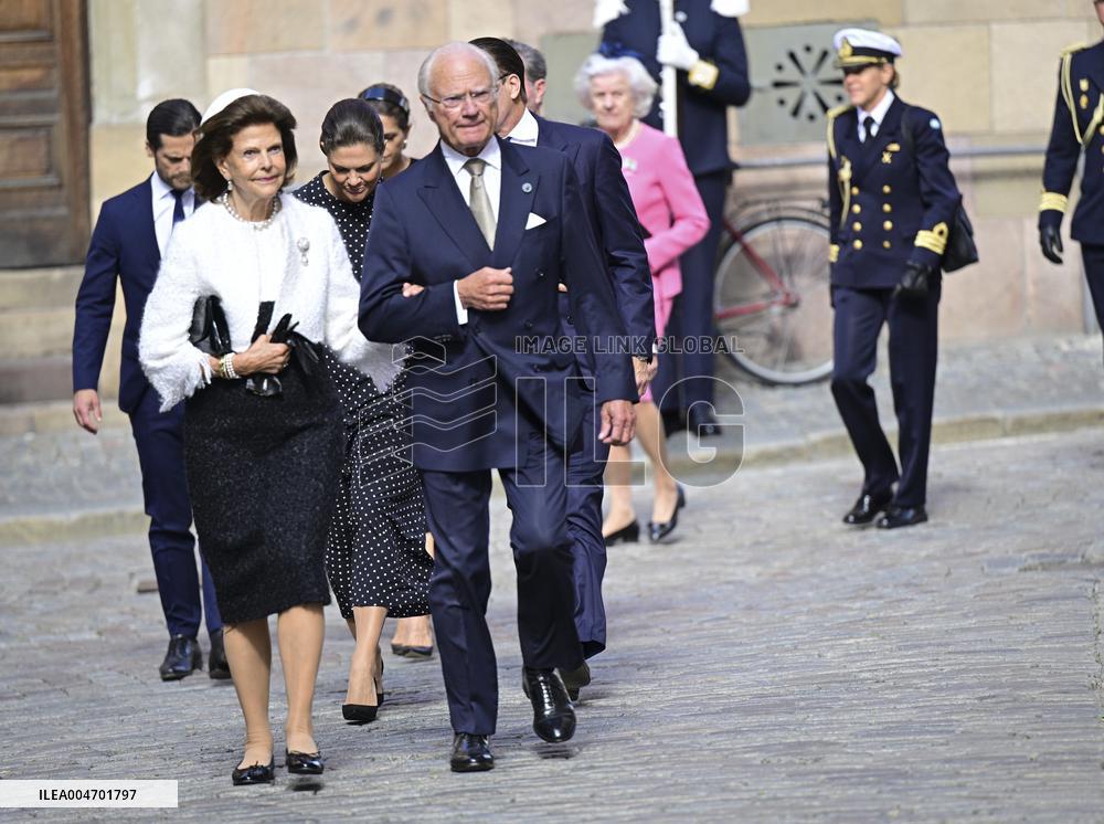 SWEDEN OPENING OF THE PARLIAMENT 2025