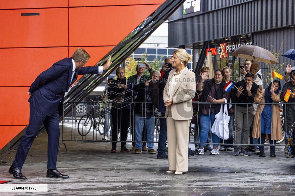 Royal Couple Visits Lelystad - Netherlands