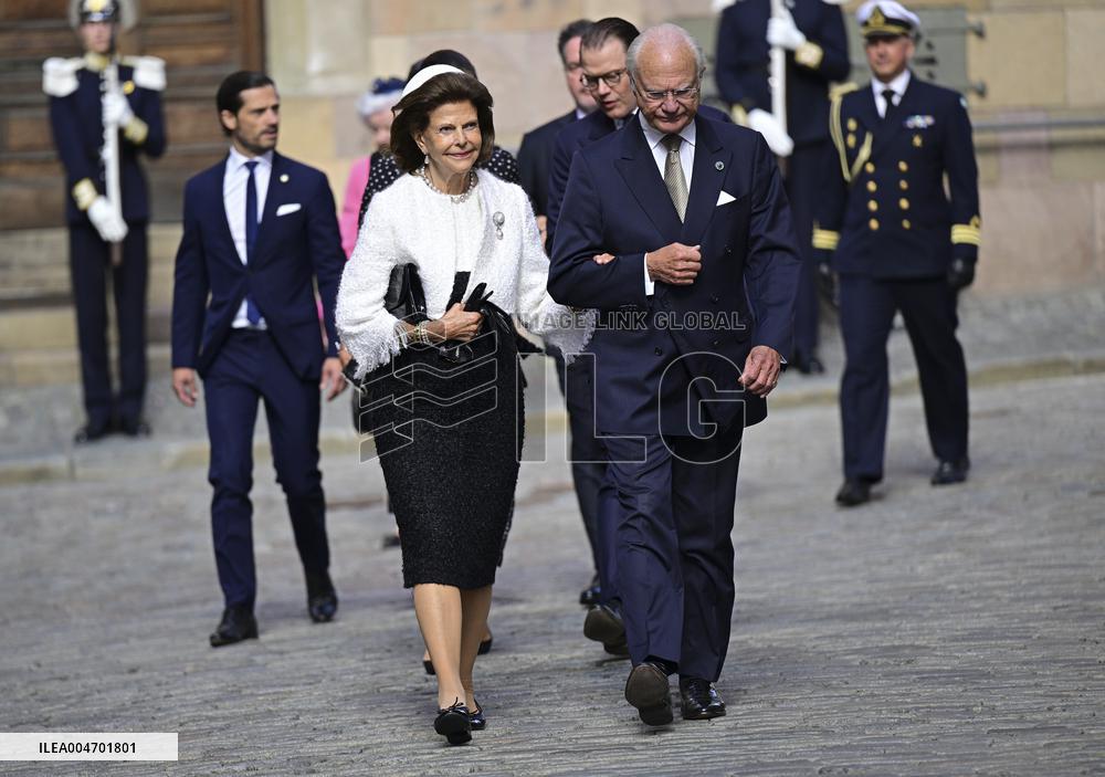 SWEDEN OPENING OF THE PARLIAMENT 2025