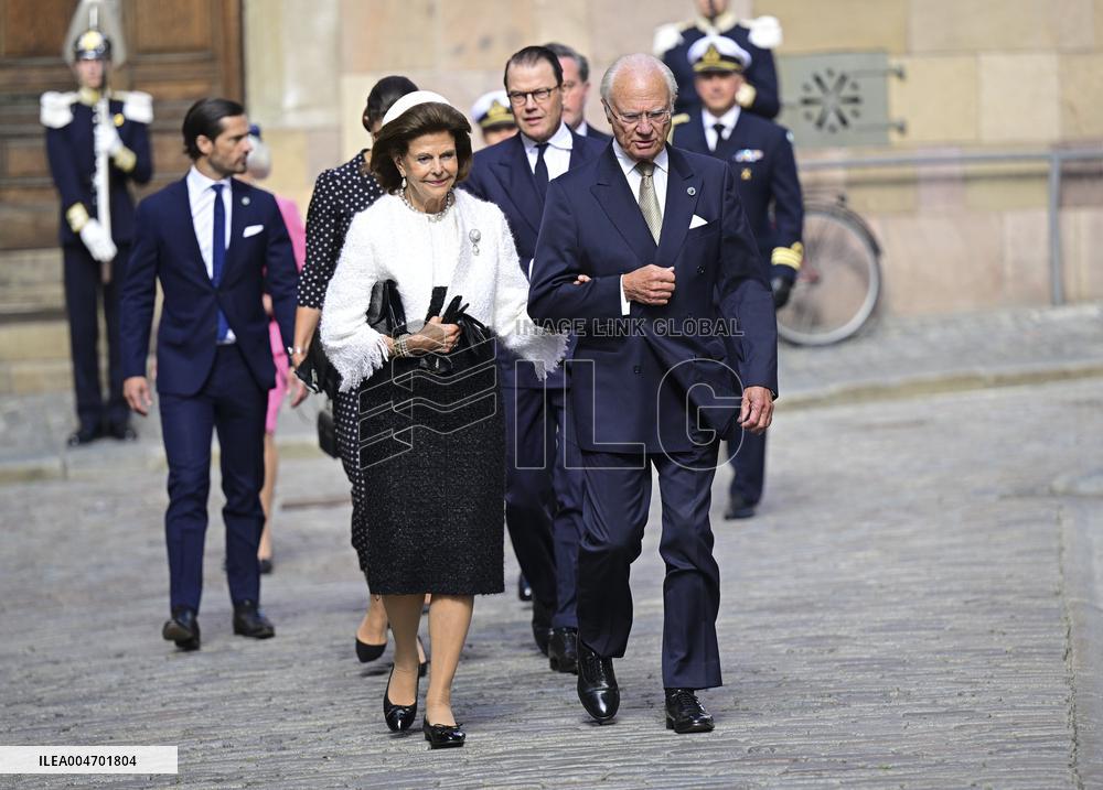 SWEDEN OPENING OF THE PARLIAMENT 2025