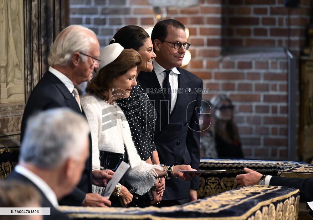 SWEDEN OPENING OF THE PARLIAMENT 2025