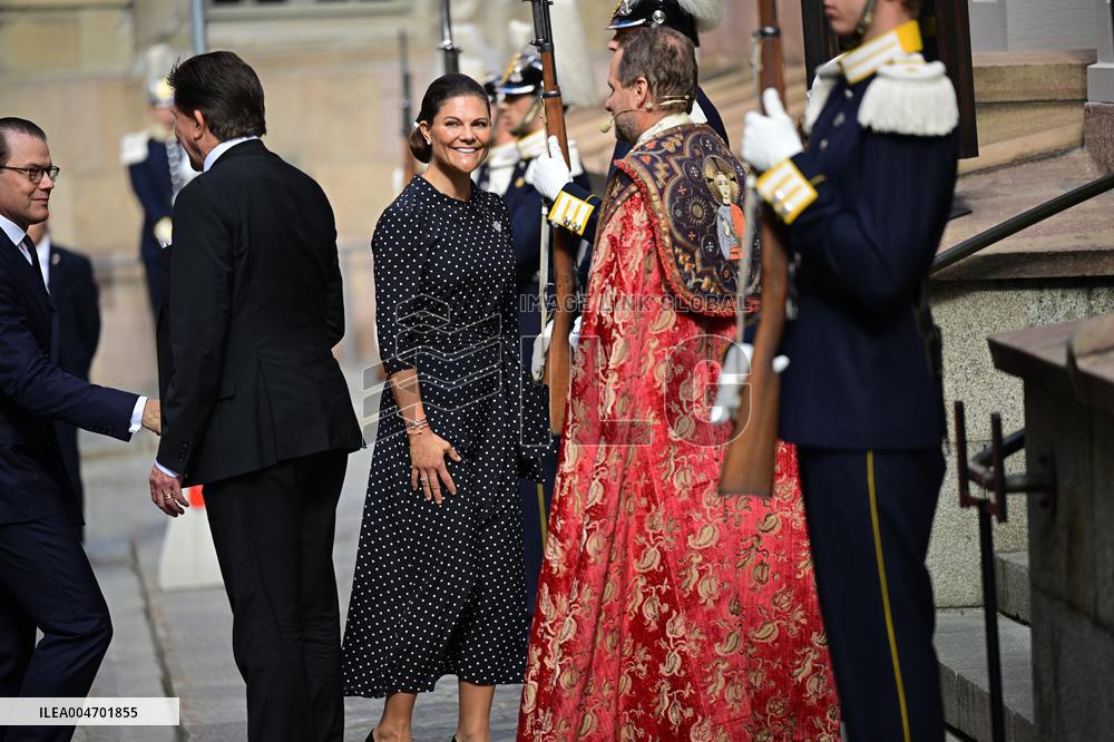 SWEDEN OPENING OF THE PARLIAMENT 2025