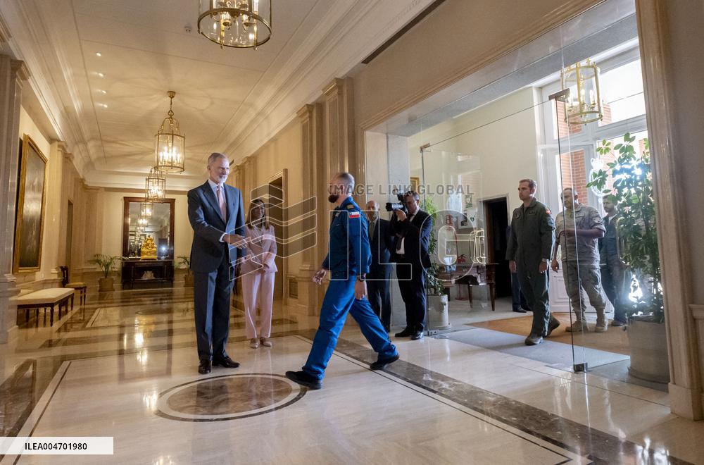King Felipe VI At Royal Audience - Madrid
