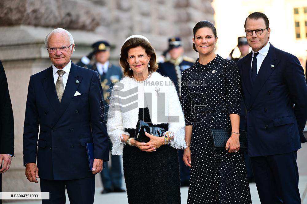 SWEDEN OPENING OF THE PARLIAMENT 2025